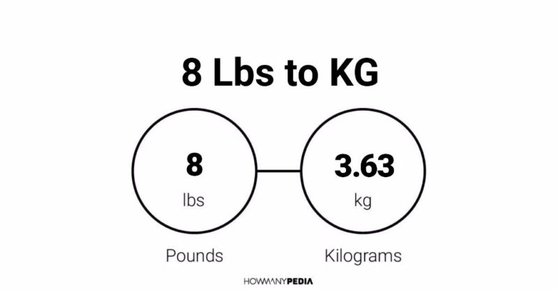 8 Lbs to KG