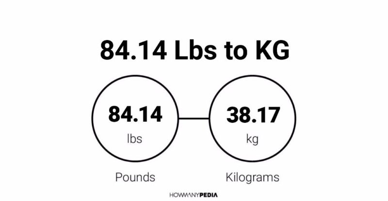 84.14 Lbs to KG