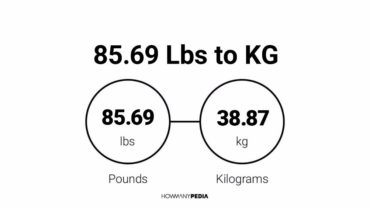 85.69 Lbs to KG