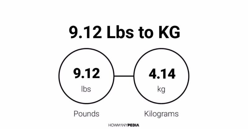 9.12 Lbs to KG