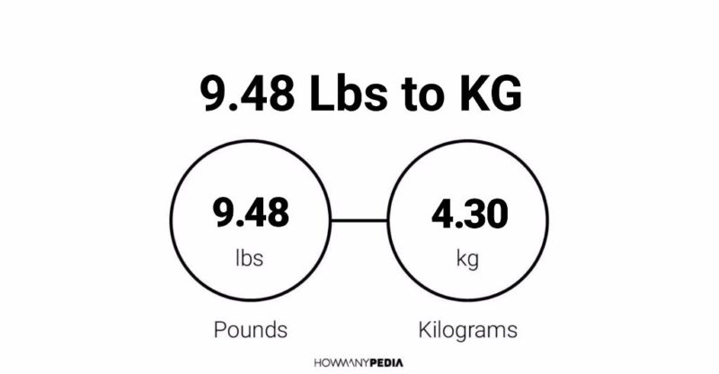 9.48 Lbs to KG