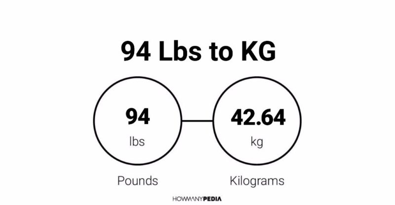 94 Lbs To Kg Howmanypedia Com