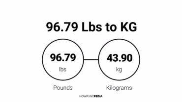 96.79 Lbs to KG