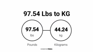 97.54 Lbs to KG