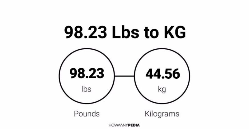 98.23 Lbs to KG