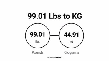 99.01 Lbs to KG