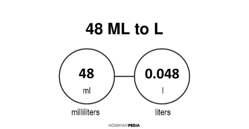 48 ml to l