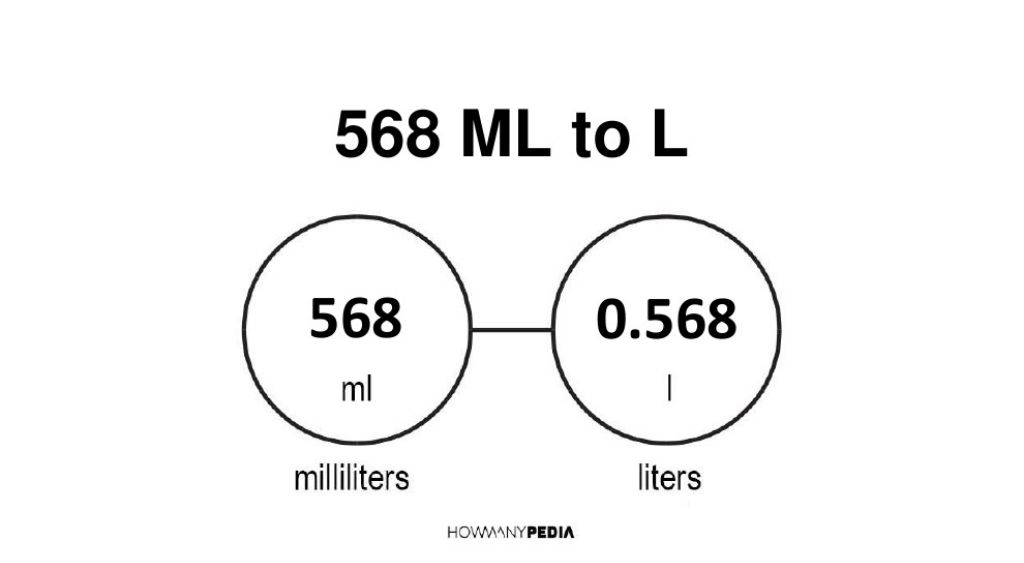 568 ML To L - Howmanypedia.com