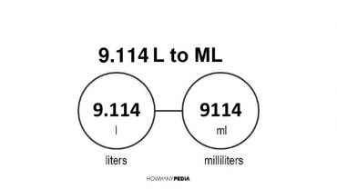 9.114 L to mL