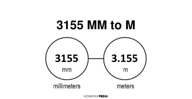 3155 mm to m