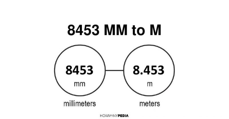 8453 mm to m - Howmanypedia.com [CONVERT NOW]