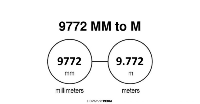 9772 mm to m