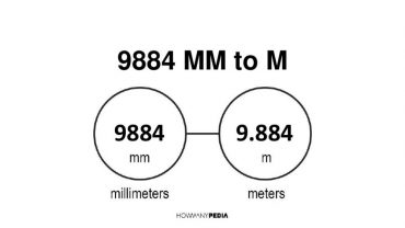 9884 mm to m